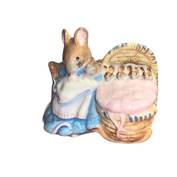 VTG  Beatrix Potter Figurine Hunca Munca 1951 Beswick England Frederick Warne - Picture 1 of 5